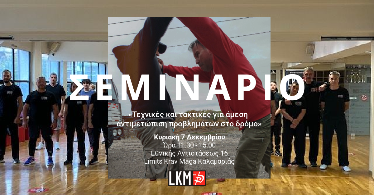 Σεμινάριο Krav Maga